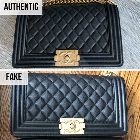 fake chanel le boy bag vs real|authentic copy of chanel handbags.